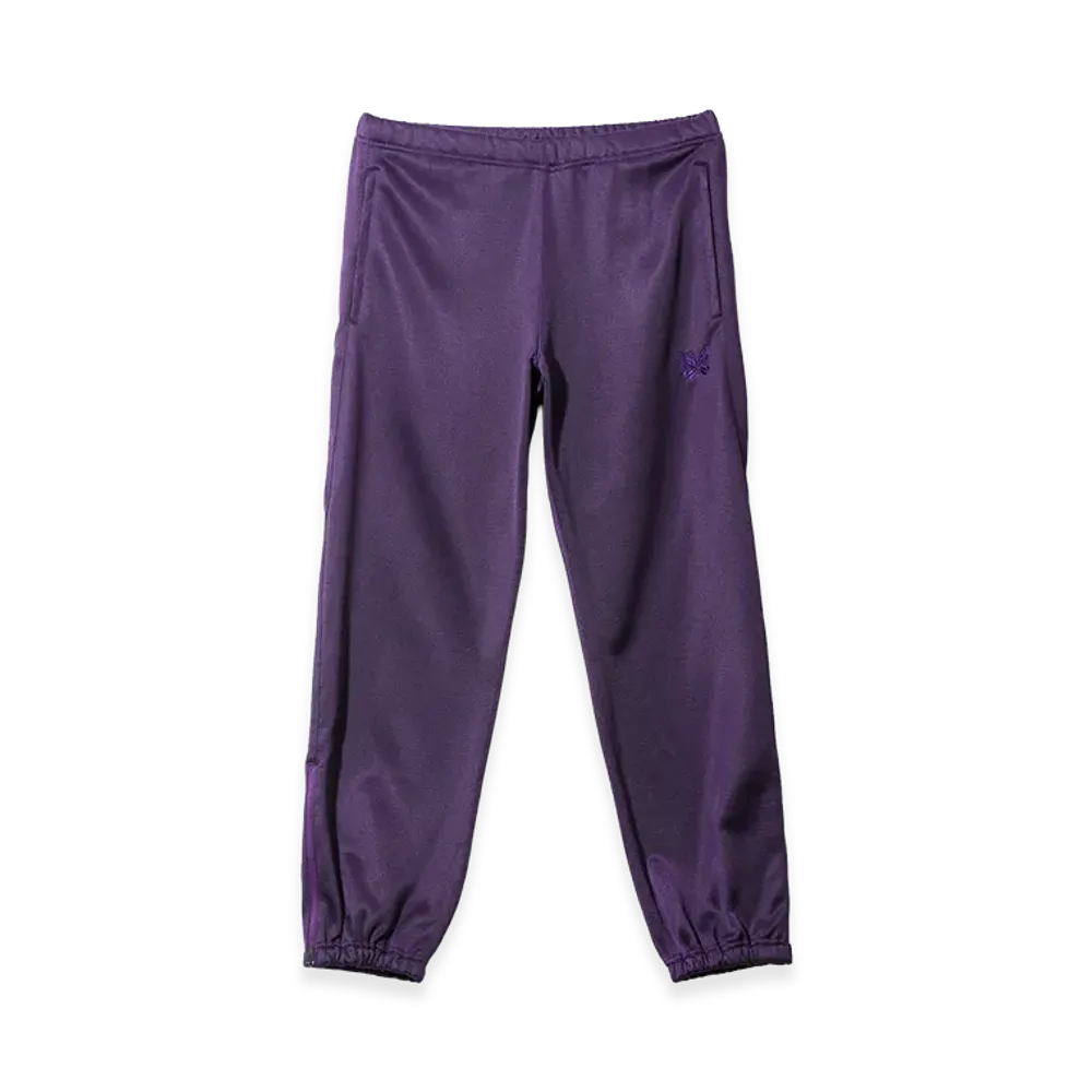 NEEDLES Zipped Sweat Pant Bright Jersey "Purple"