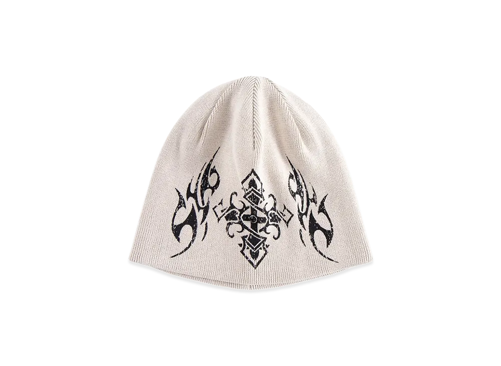 SUPPLIER Tribal Cross Beanie "Beige"