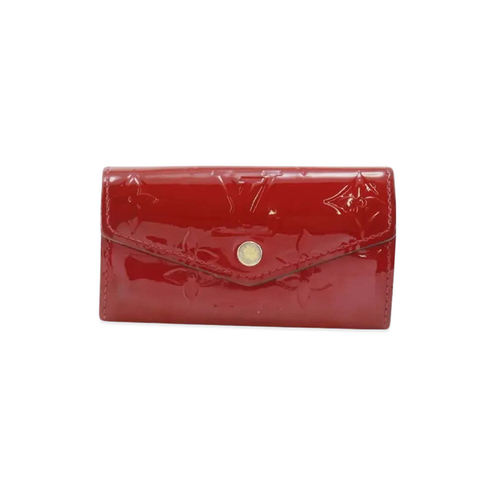 Louis Vuitton 4 Key Holder Monogram Vernis "Pomme d'Amour"