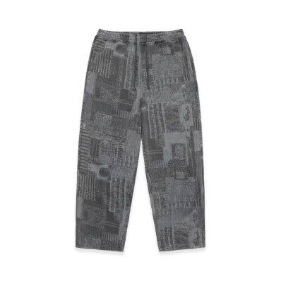 thisisneverthat Crazy Faded Jacquard Sweatpant "Patchwork"