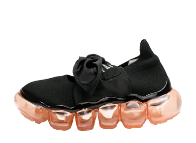 grounds JEWELRY HANKIE PUMPS "Black/Orange"