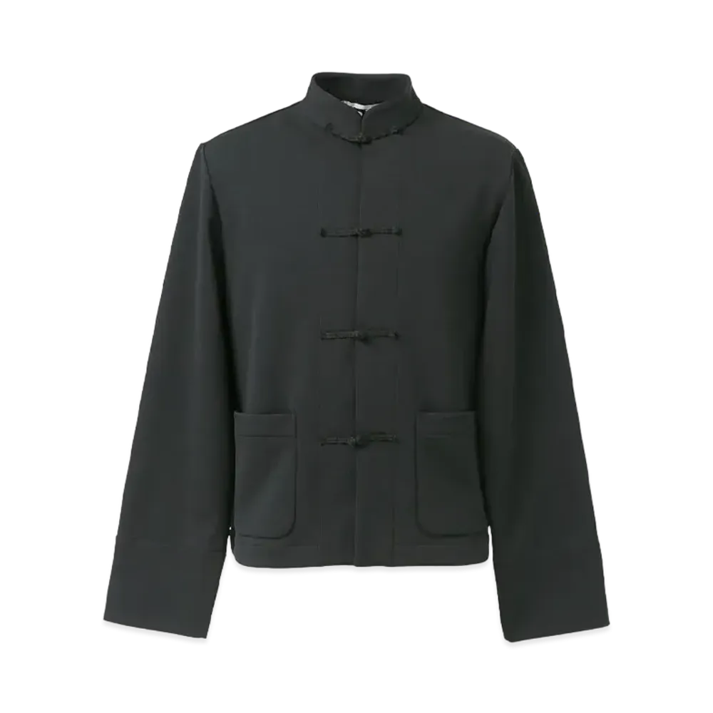 CDG China Jacket Polyester Jersey "Black"