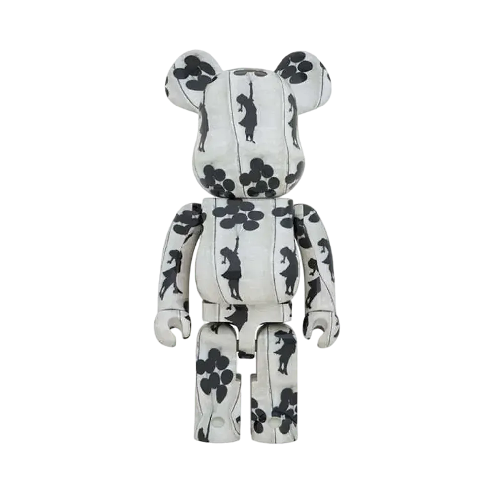 Bearbrick Flying Balloons Girl 1000%