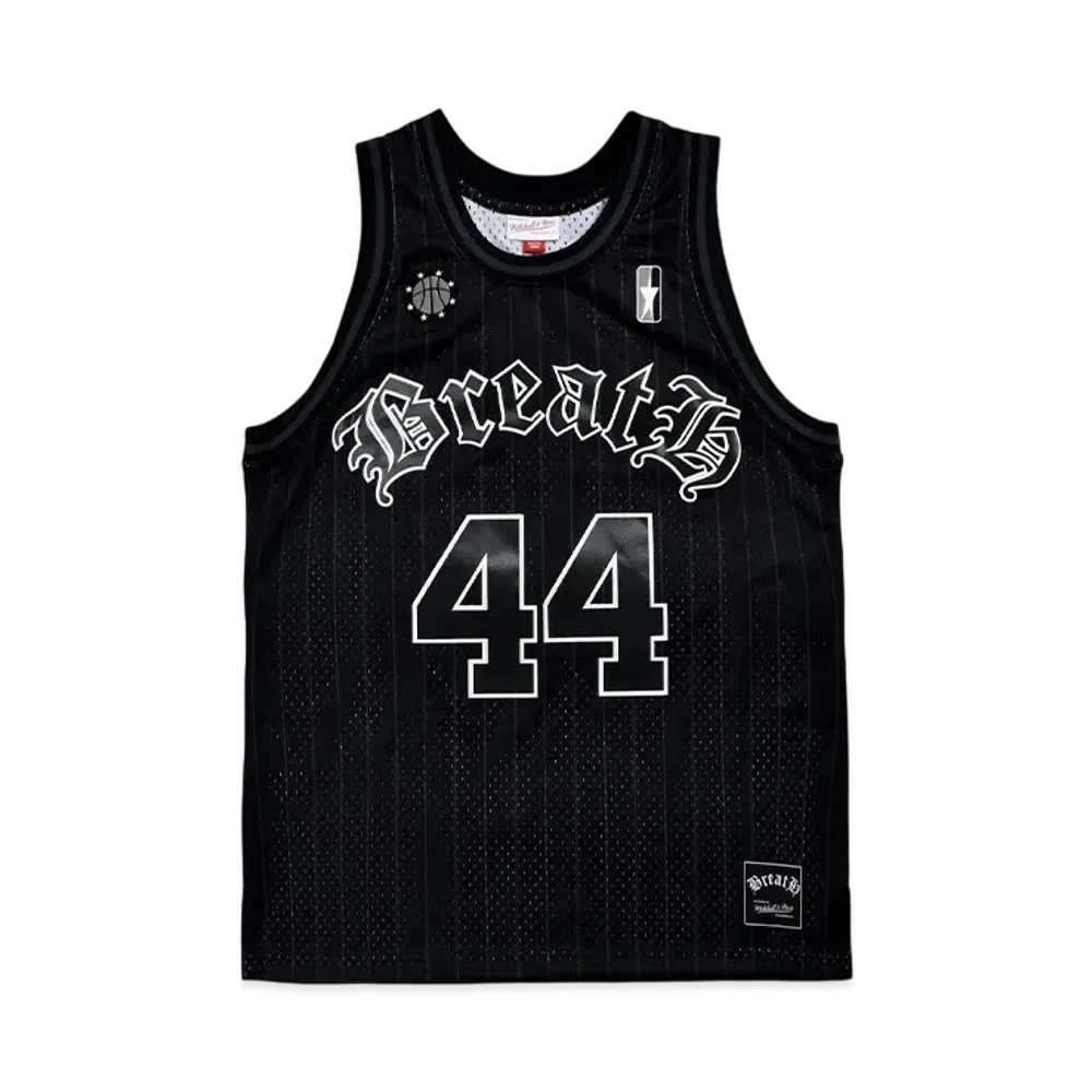 BREATH x Mitchell&Ness BB Game Jersey "Black"