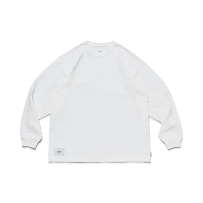 WTAPS OBJ 01 / LS / Cotton. Containing "White"