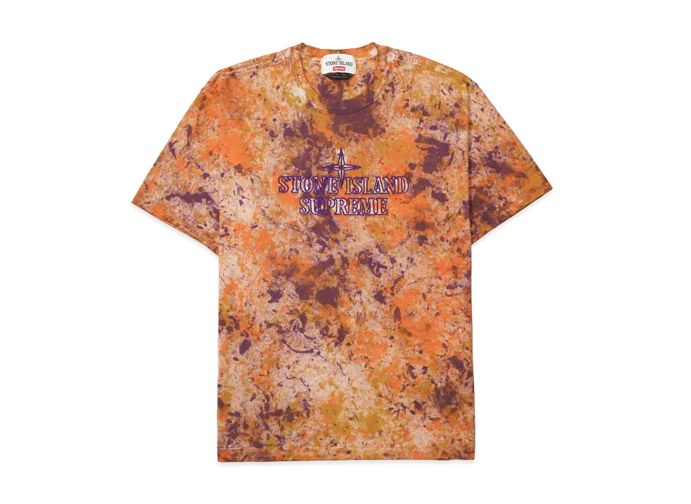 Supreme / Stone Island Embroidered Logo S/S Top "Orange"