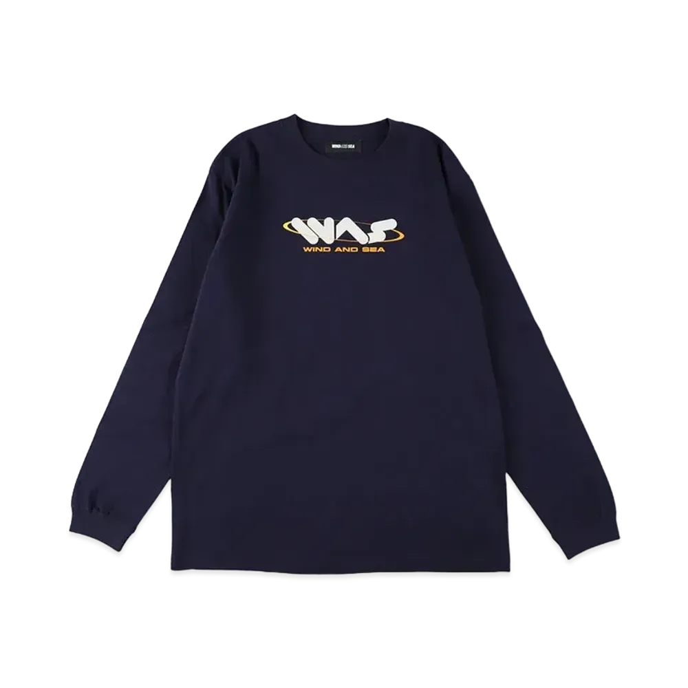 WIND AND SEA Speakers L/S Tee "Navy"