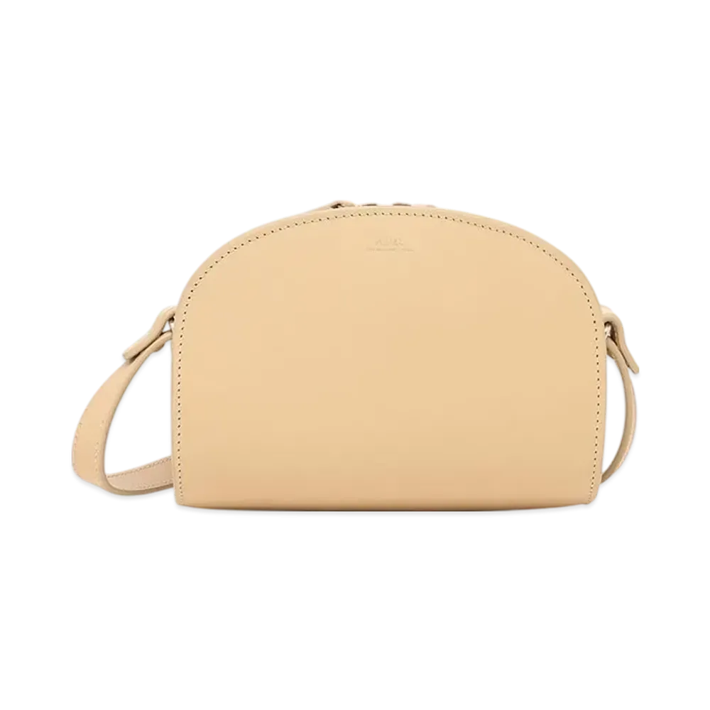 A.P.C. Sac Demi Lune Mini "Dune"