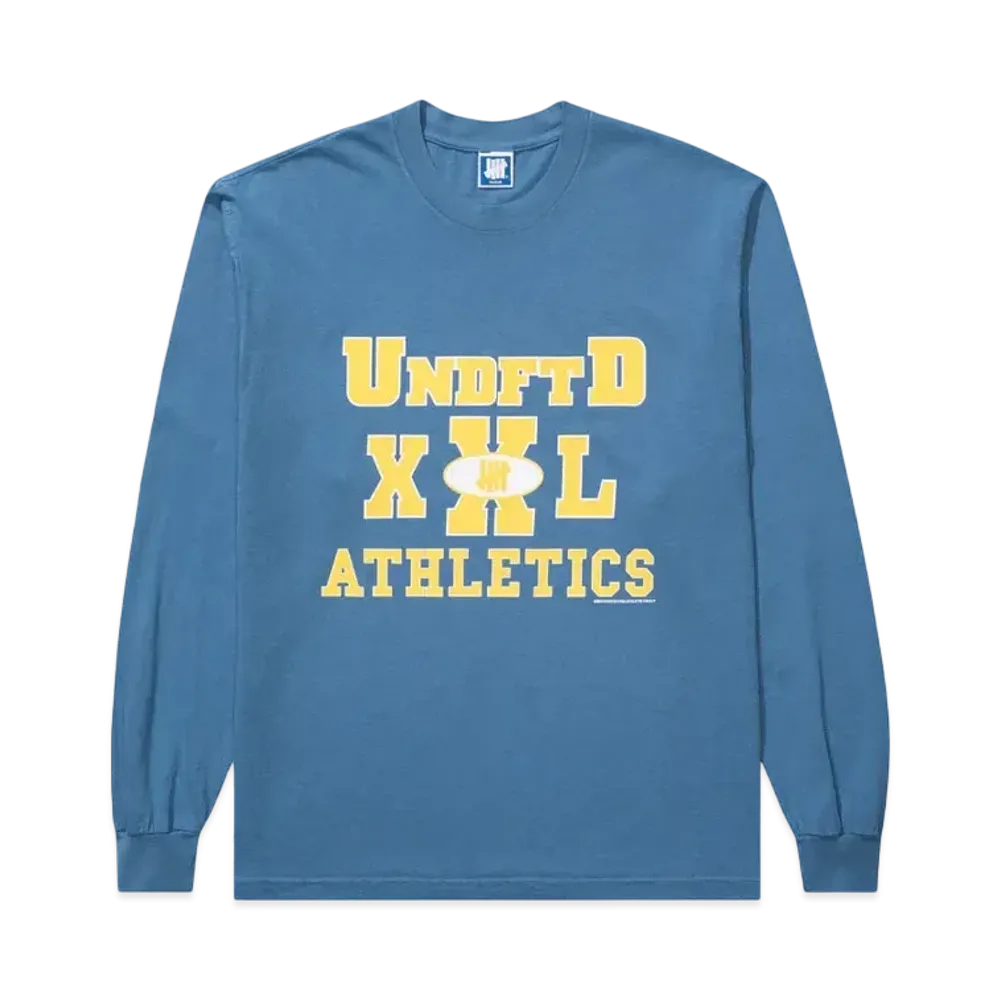 UNDEFEATED Varsity L/S Tee "Blue"
