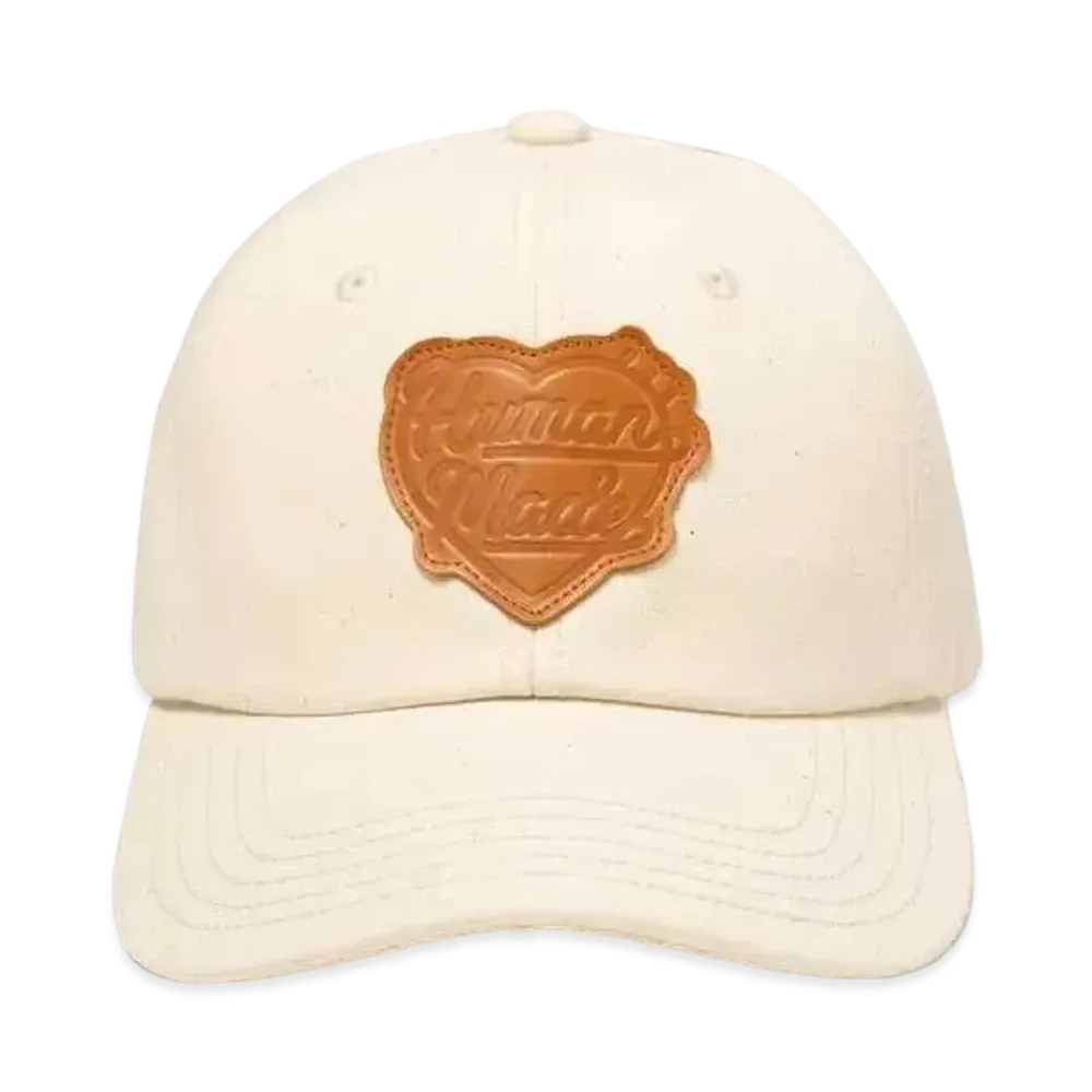 HUMAN MADE 6 Panel Denim Cap "White"