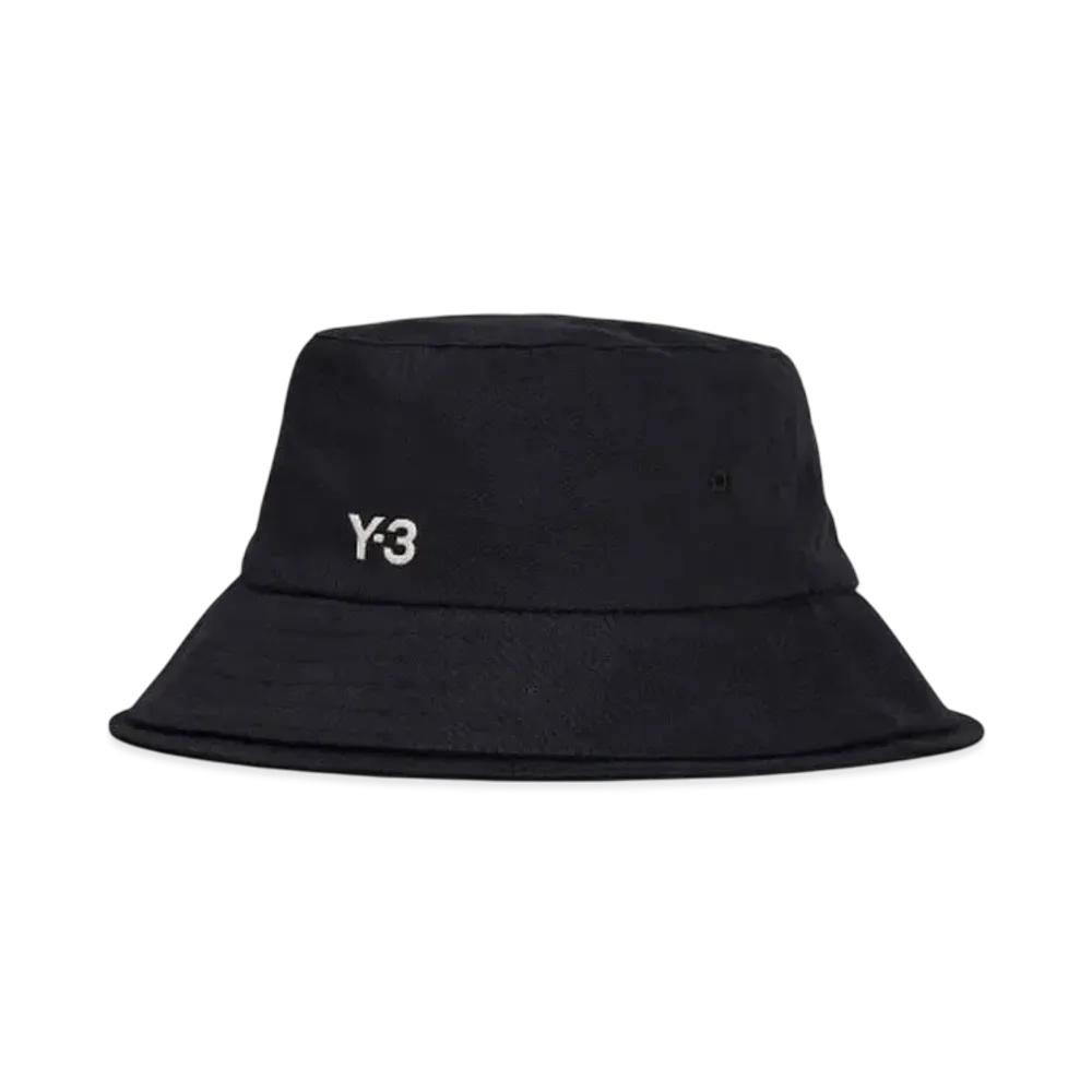 Y-3 Stripes Bucket Hat "Black"