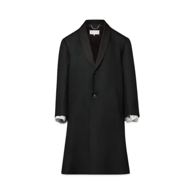 Maison Margiela Men's Anonymity Of The Lining Coat "Black"