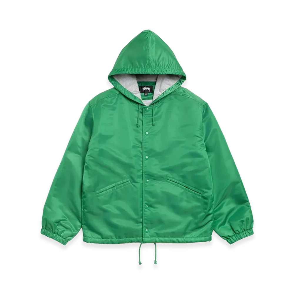 Stussy Hooded Coaches Jacket "Green"