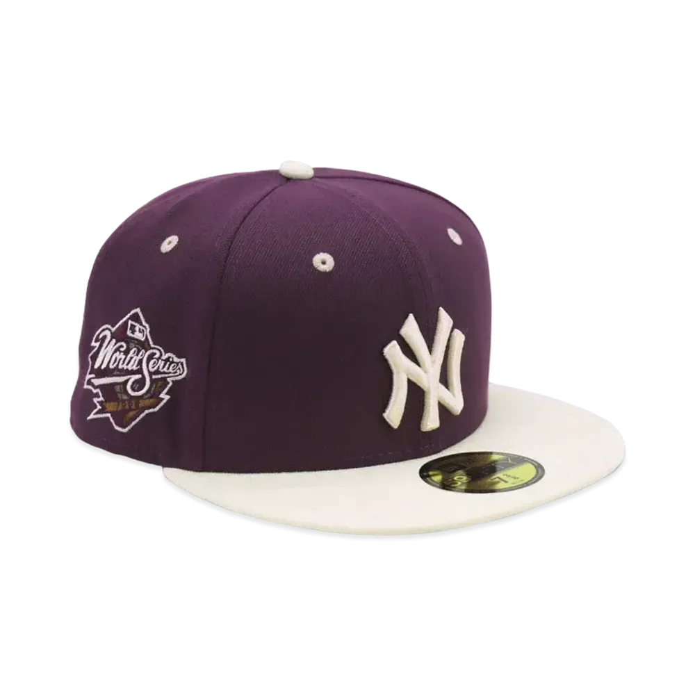 NEW ERA x THE CAP BLUEPRINT 59Fifty "Wine Red/Rich White"
