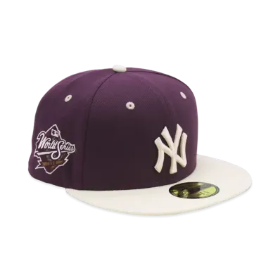 NEW ERA x THE CAP BLUEPRINT 59Fifty "Wine Red/Rich White"
