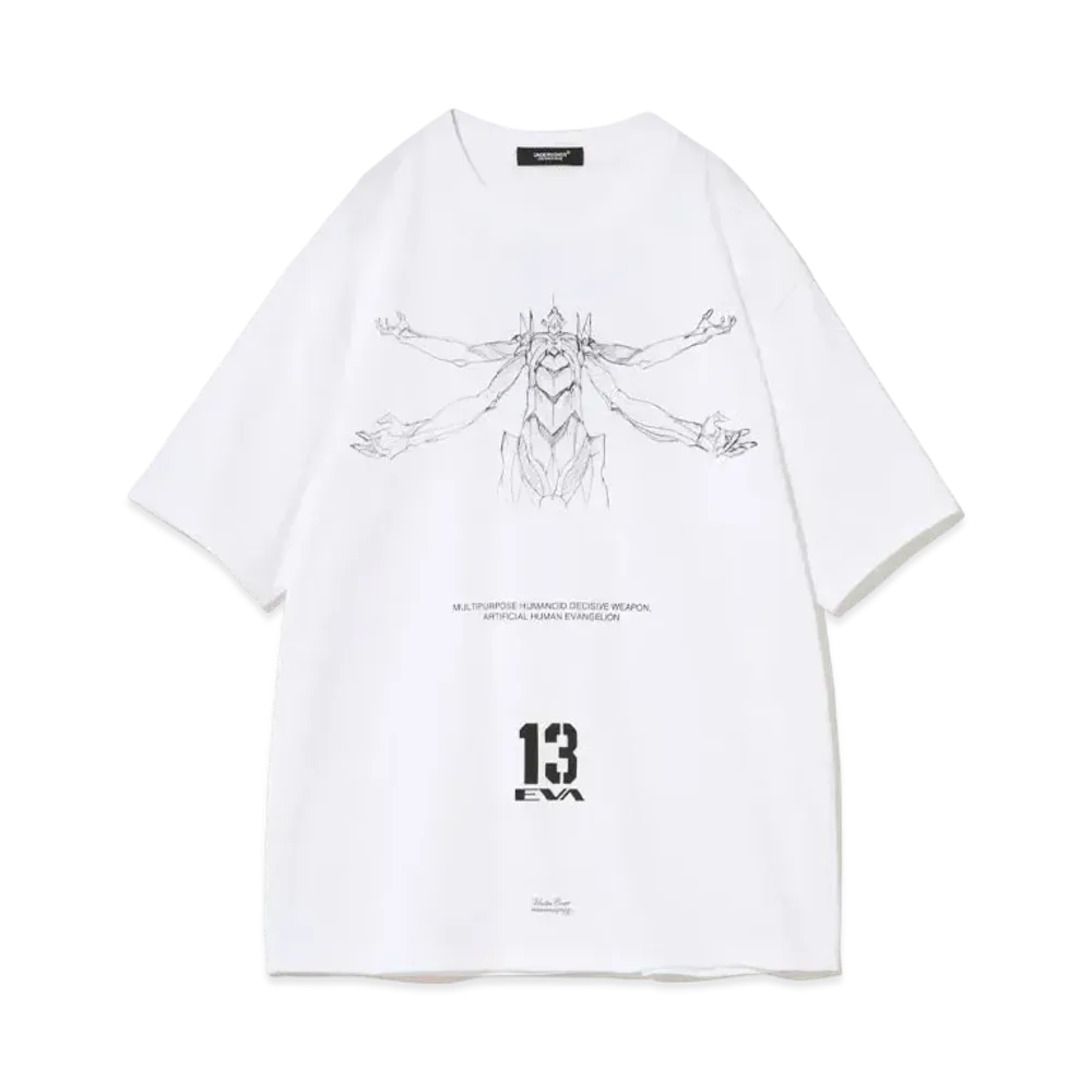 EVANGELION × UNDERCOVER T-SHIRT "White"