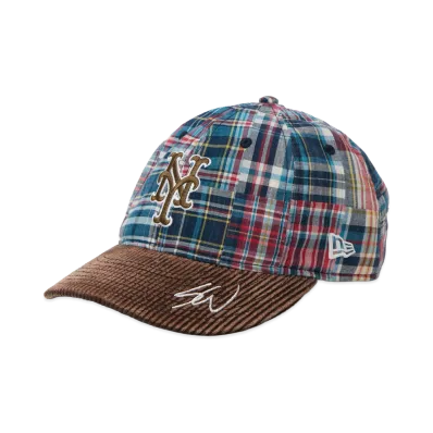 NEW ERA x Sean Wotherspoon 9Thirty New York Mets "Madras Check/Brown"