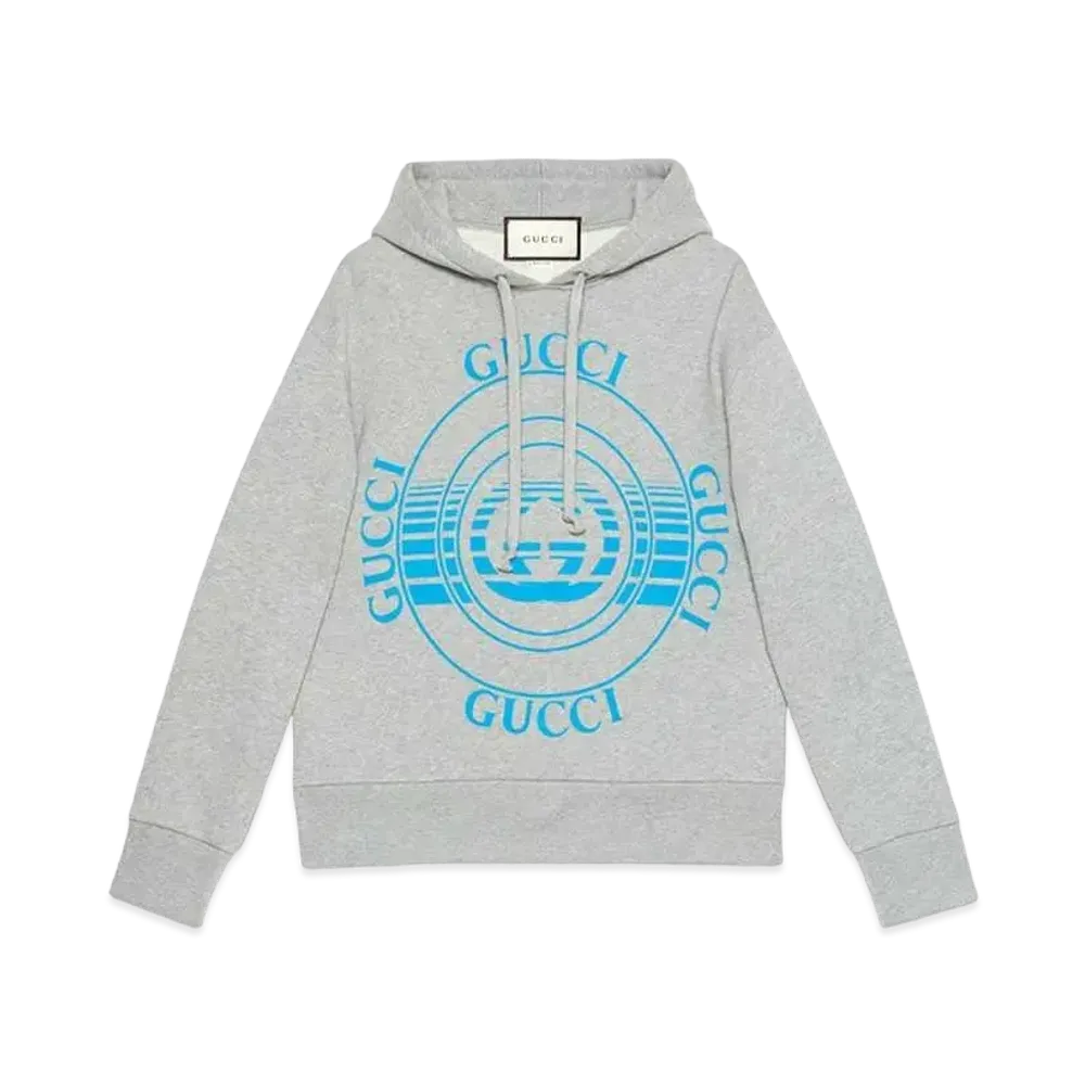 GUCCI Record Print Sweatshirt "Gray"