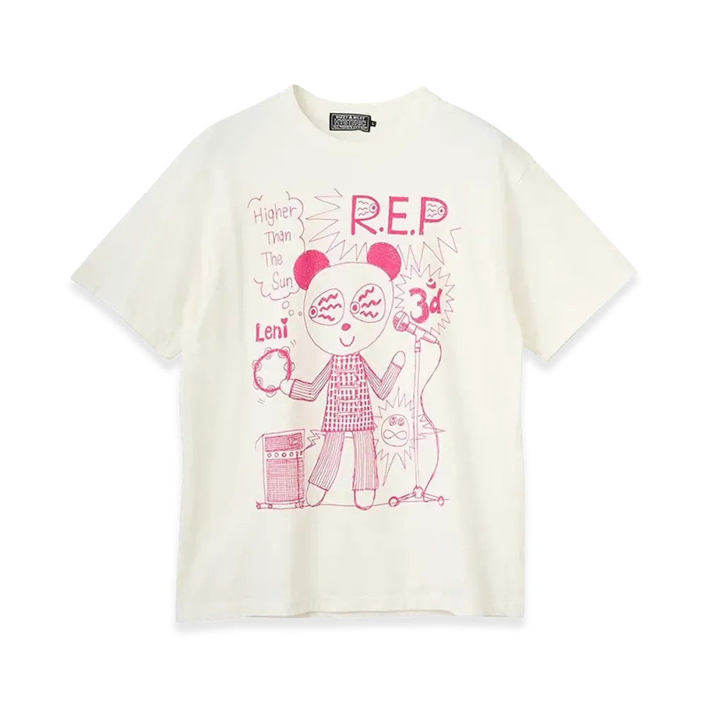 HYSTERIC GLAMOUR R.E.P. Higher Than The Sun T-Shirt "White"