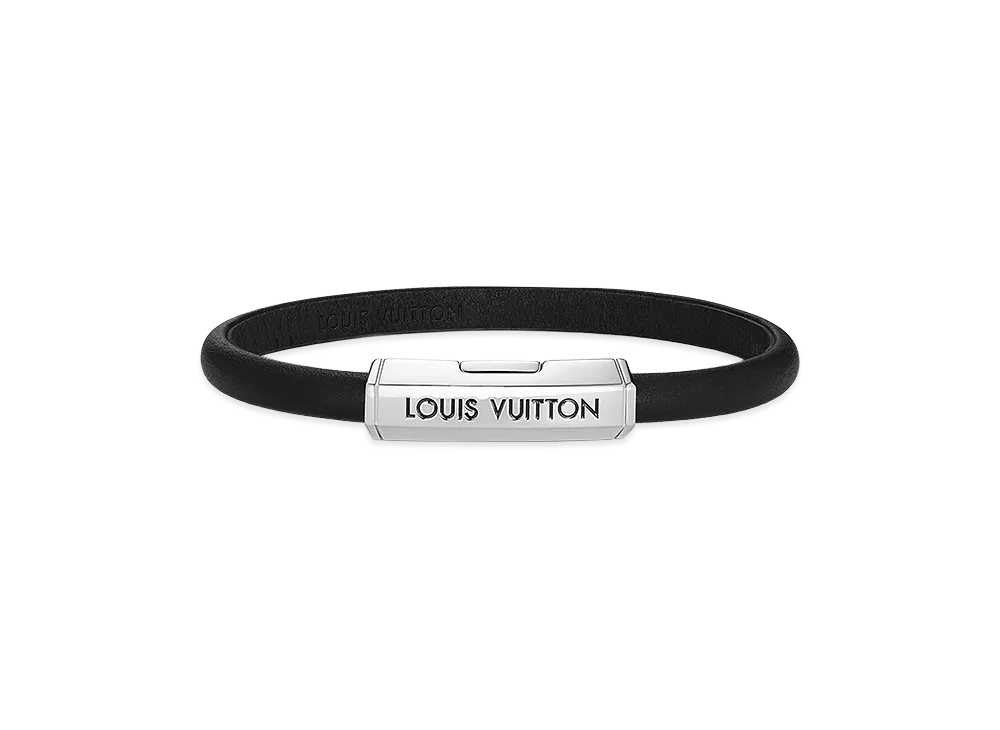 Louis Vuitton Clip It Bracelet "Black"