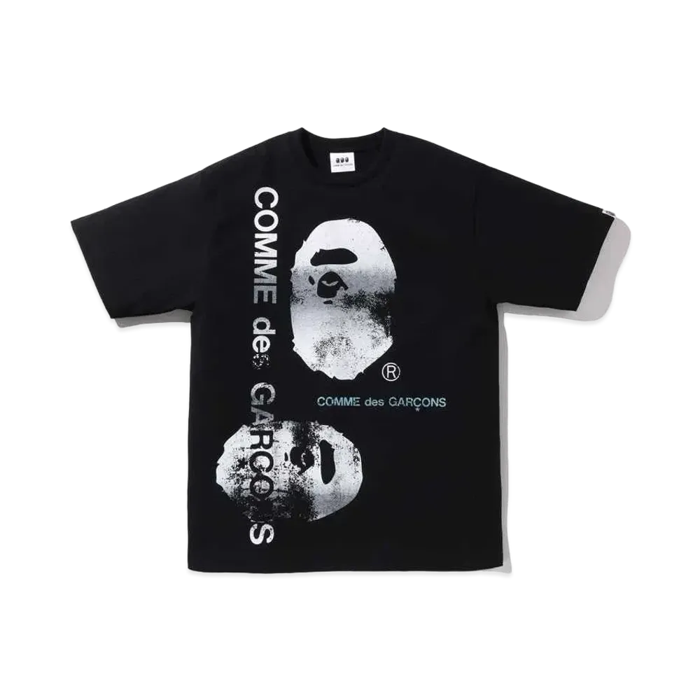 A BATHING APE CDG OSAKA TEE #1 "Black"