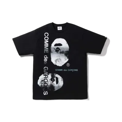 A BATHING APE CDG OSAKA TEE #1 "Black"