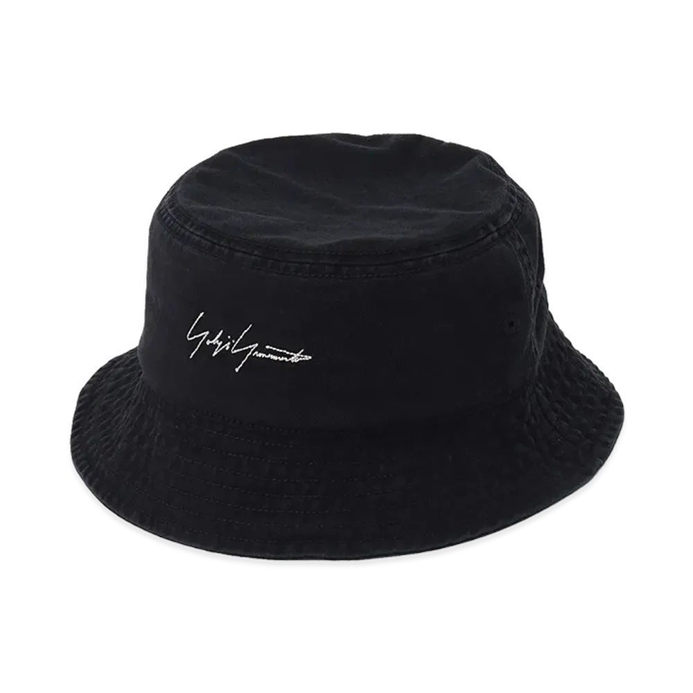 Yohji Yamamoto x Y-3 KURO Bucket Hat "Black"