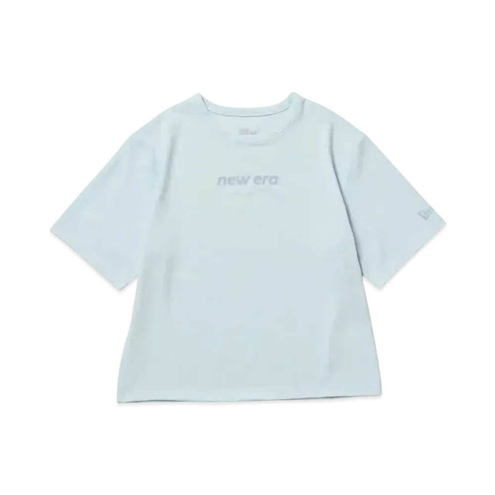 NEW ERA Performance Apparel Women's Short Sleeve Tech Short T-Shirt "Misty Blue"
