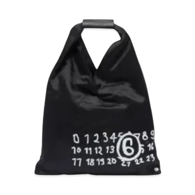 MM6 Maison Margiela Small Japanese Handbag In Viscose "Black"