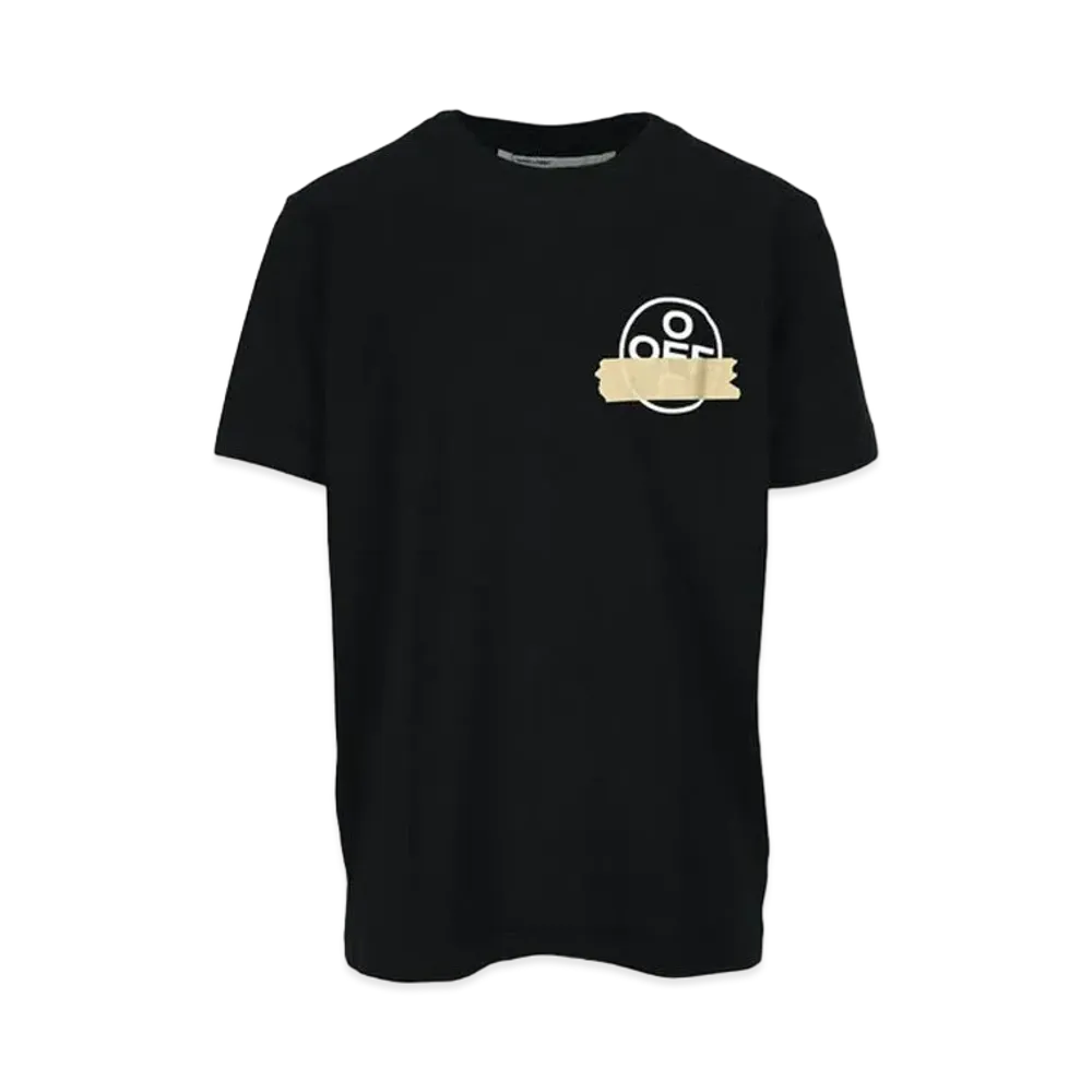 OFF-WHITE Slim Fit Tape Arrows T-Shirt "Black"