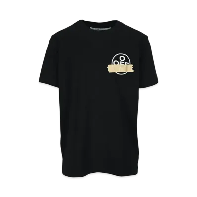 OFF-WHITE Slim Fit Tape Arrows T-Shirt "Black"