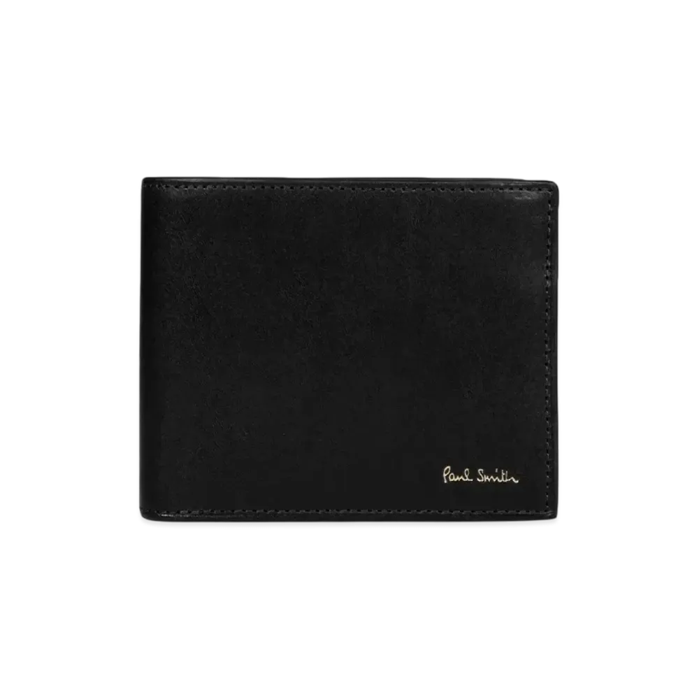 Paul Smith Vegetarian Bifold Wallet "Black"