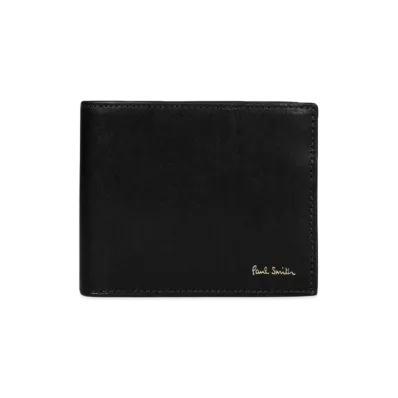 Paul Smith Vegetarian Bifold Wallet "Black"