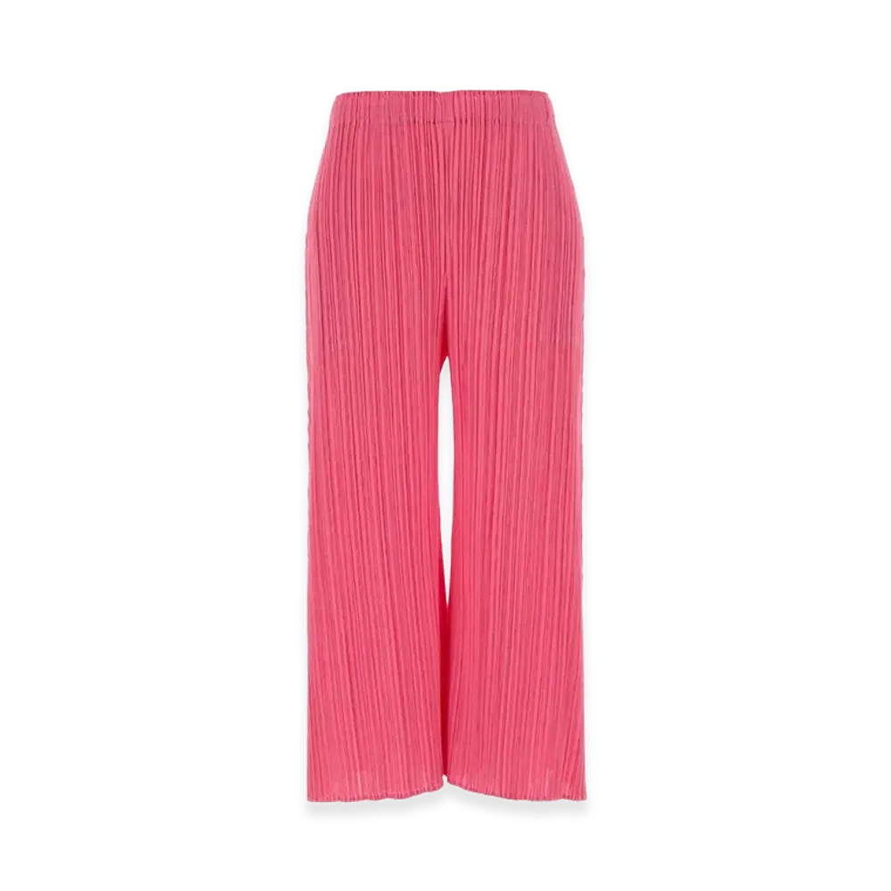 PLEATS PLEASE ISSEY MIYAKE Women's Trousers "Pink"