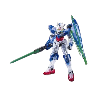BANDAI "HIGH GRADE" -Mobile Suit Gundam 00 The Movie: -A Wakening of the Trailblazer-- HG 1/144 Double O Quanta Clear Color Ver.