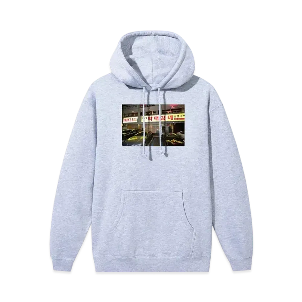 ANTI SOCIAL SOCIAL CLUB Major #1 Tear Into Silence Parks BBQ 2 Hoodie "Grey Heather"