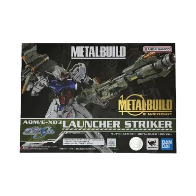 BANDAI "METAL BUILD" -Mobile Suit Gundam SEED- LAUNCHER STRIKER-METAL BUILD 10th Ver.-
