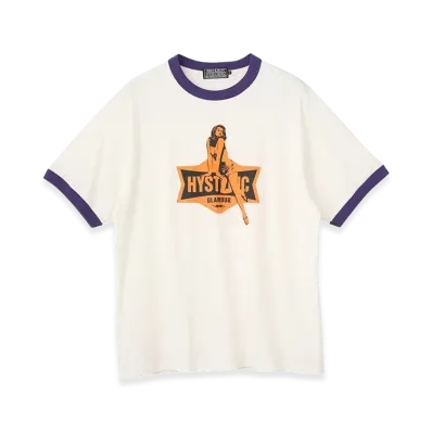 HYSTERIC GLAMOUR Electric Lady Tee "White"