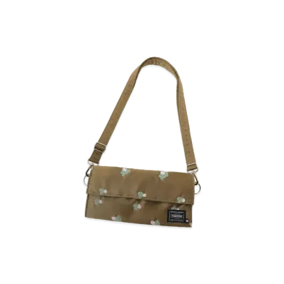 PORTER x mina perhonen Light Berry Long Wallet "Beige"
