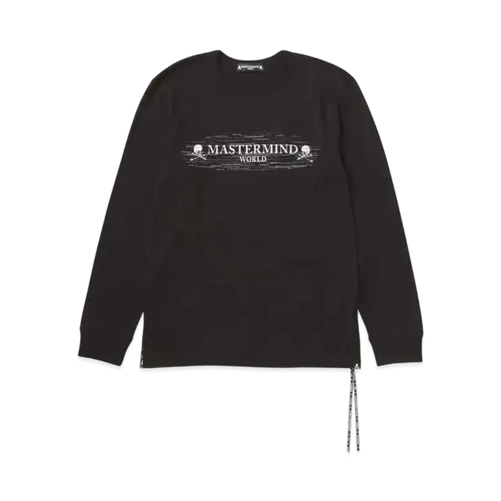 mastermind WORLD Noise LS Tee "Black"