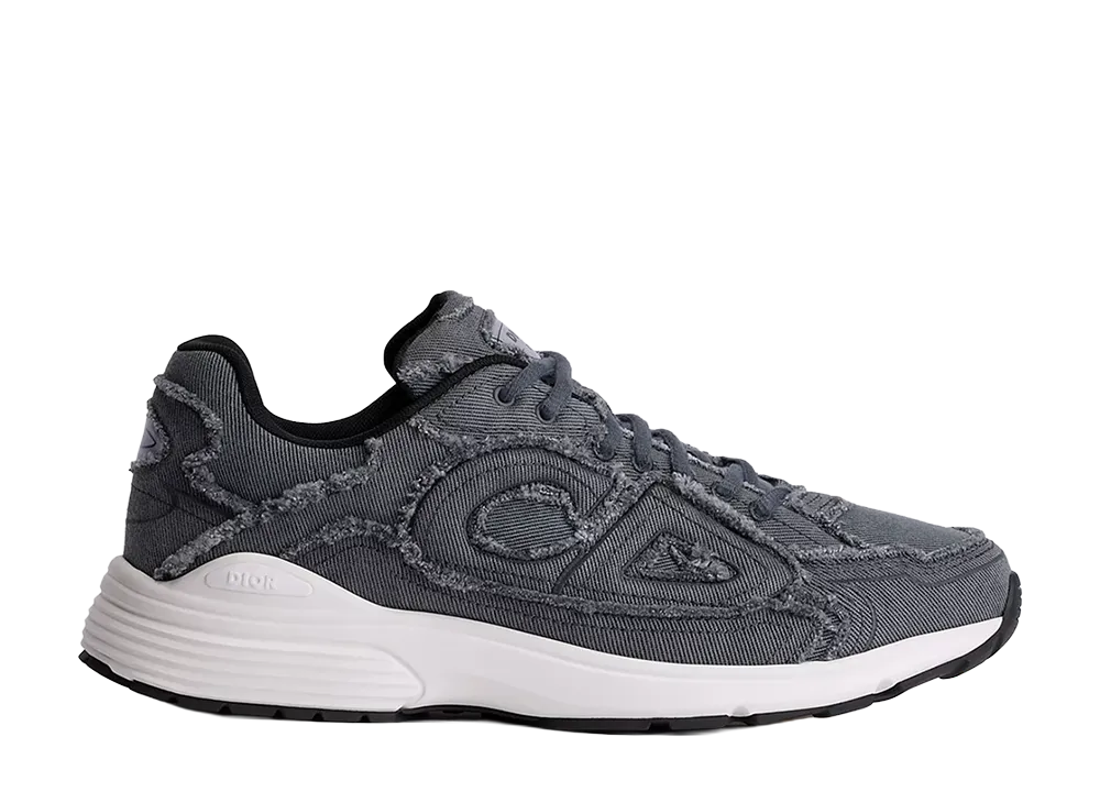 Dior B30 Countdown Sneaker Denim-Effect Canvas "Gray"