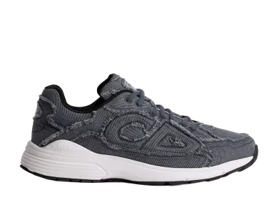 Dior B30 Countdown Sneaker Denim-Effect Canvas "Gray"