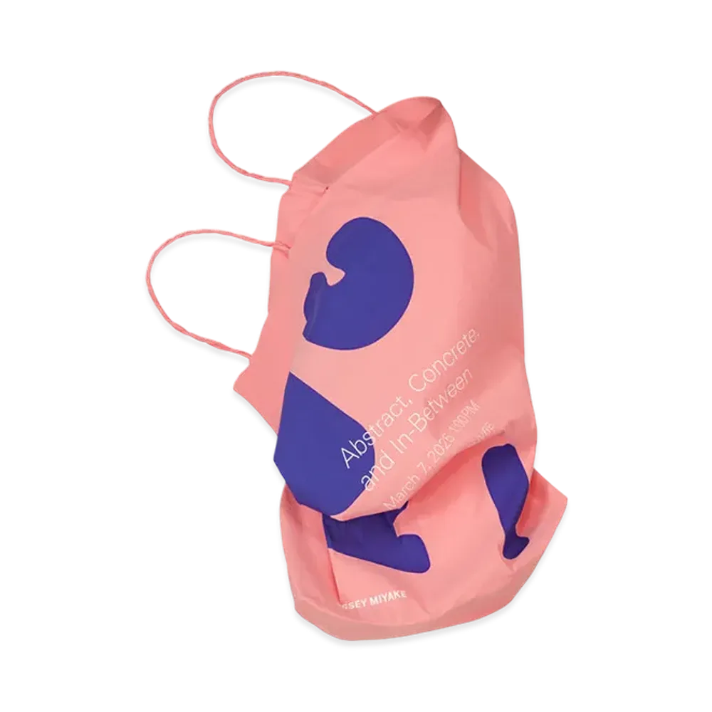 ISSEY MIYAKE Paper Bag (Poster) "Pink"