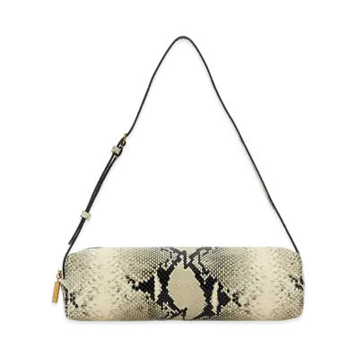 KHAITE Women's Printed Leather Kye Shoulder Bag "Animal Print"