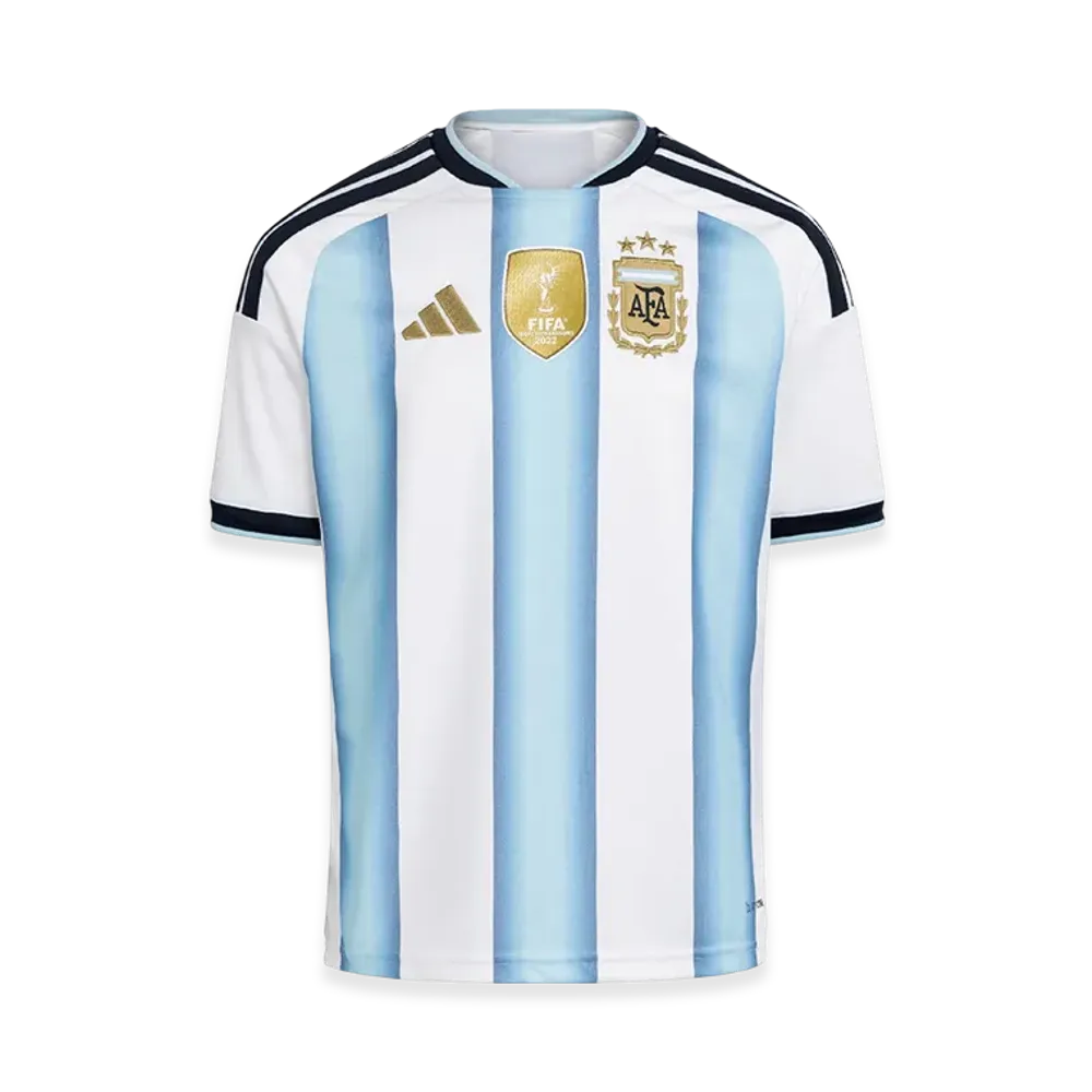 adidas Kids Argentina 26 Home Replica Jersey "White/Icey Blue/Light Blue"