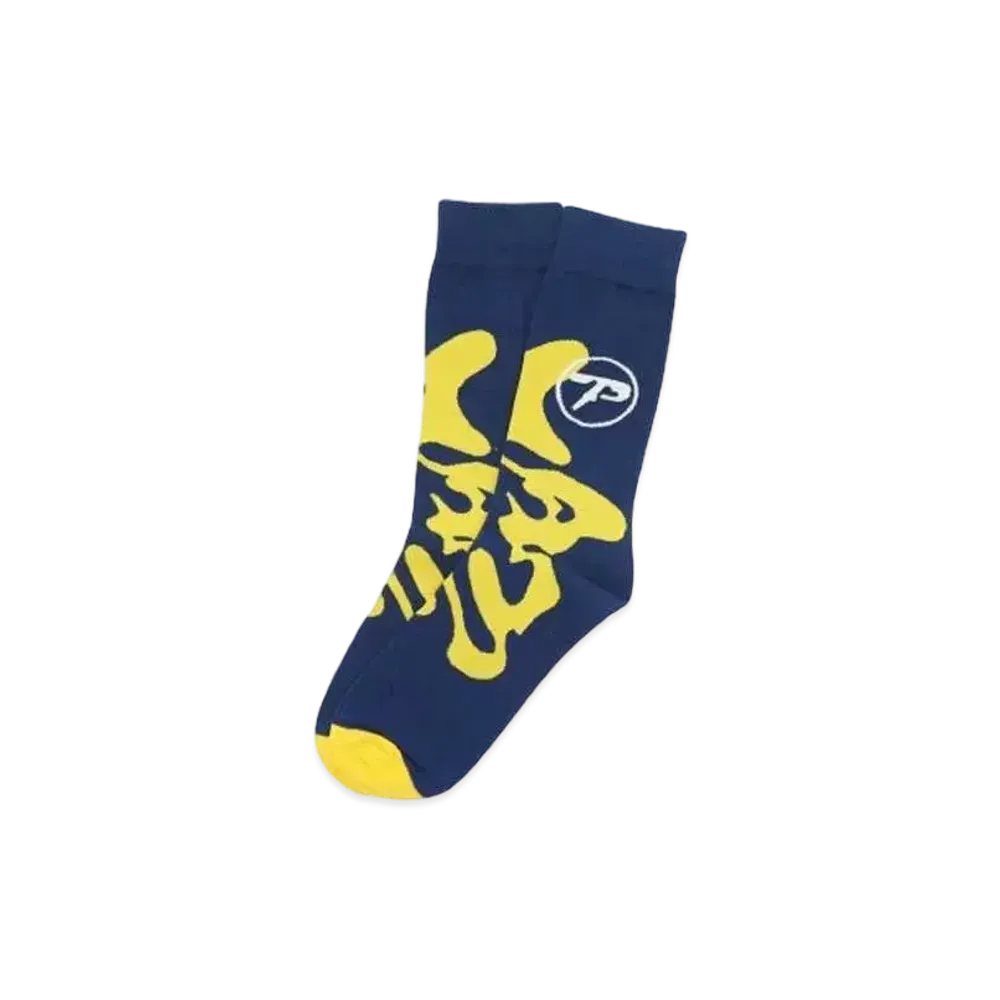 P.A.M. MELT PAM DRESS SOCK "NAVY"
