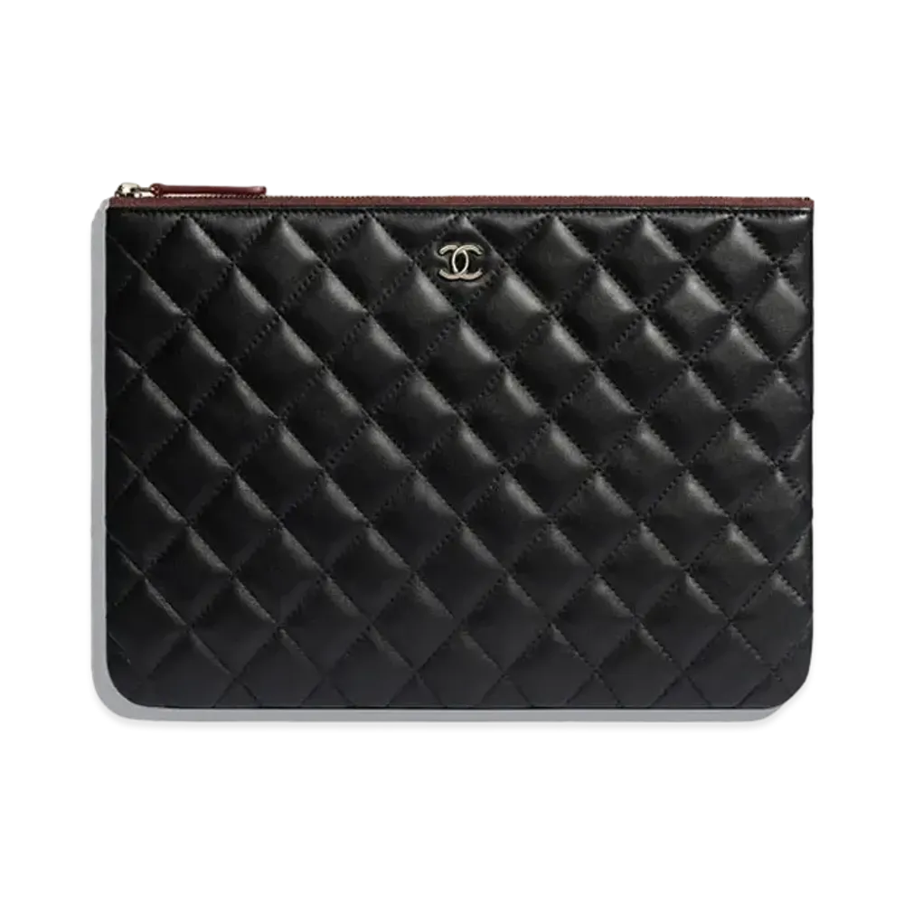 CHANEL Classic Pouch Lambskin "Black"