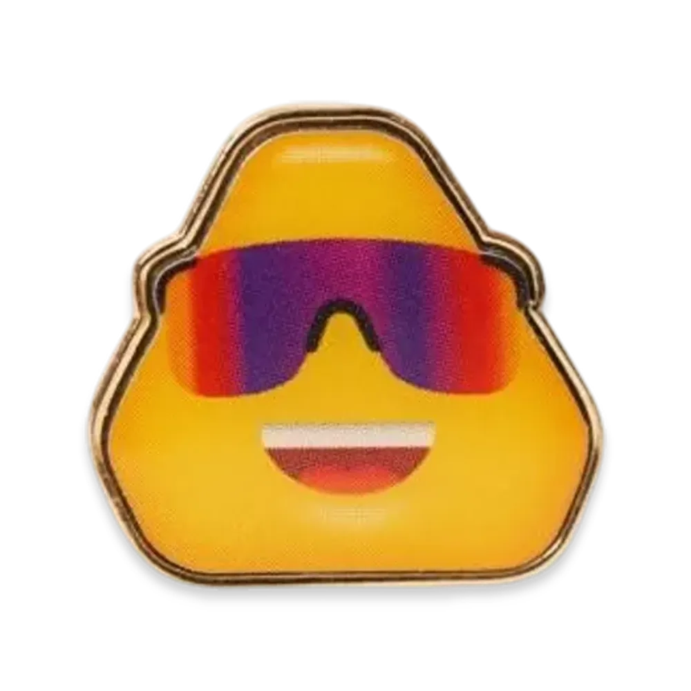 PALACE Open Energy Pin Badge "Yellow"