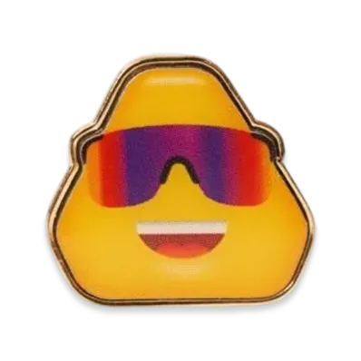 PALACE Open Energy Pin Badge "Yellow"