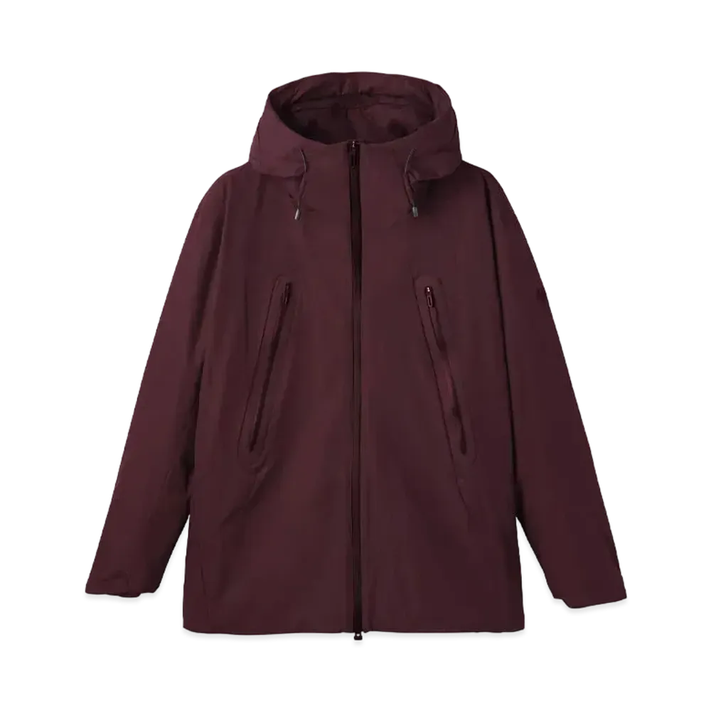 DESCENTE Allterrain Insulated Jacket Creas-Thermo "Burgundy Red"